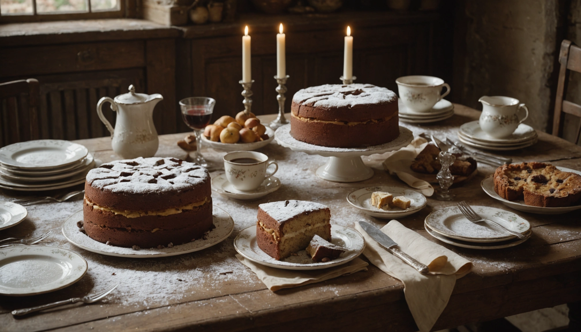 gateau à la farine de chataigne
