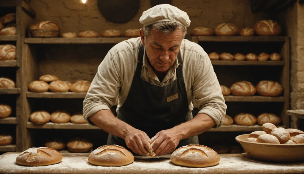 Traditionelle Graubrot Kochtechnik